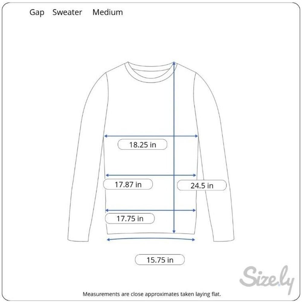 Gap Womens Basic Pullover Crewneck Sweater Size M… - image 3